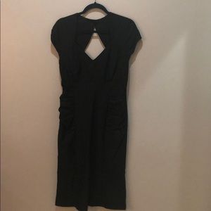 Retro black dress